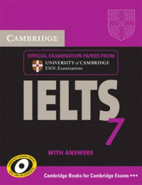 Image of Cambridge IELTS 7 with Answer
