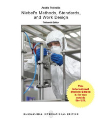 Image of Niebel's Methods, Standars, and Work Design