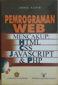 Image of Pemrograman WEB Mencakup : HTML, CSS, JavaSript & PHP