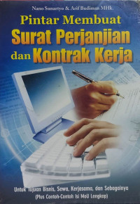 Image of Pintar Membuat Surat Perjanjian dan Kontrak Kerja