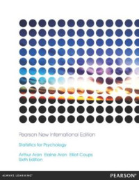 Image of Statistic for Psychology