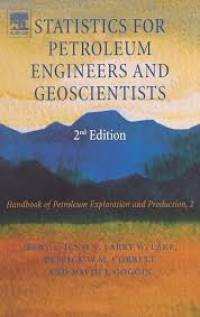 Image of Statistics for Petroleum Engineers and Geoscientists